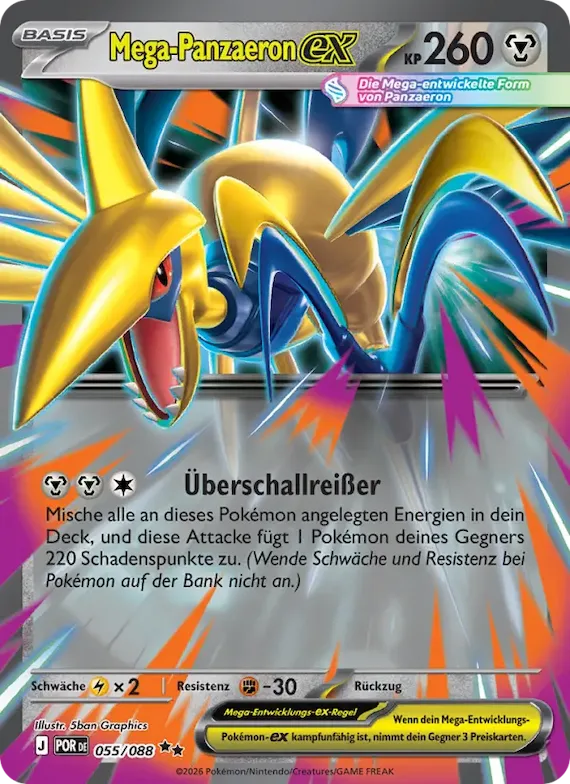 Mega-Panzaeron-ex 55 – Optimale Ordnung