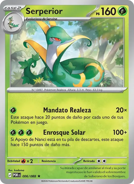 Serperior 6 – Equilibrio Perfecto