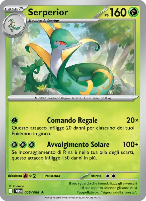Serperior 6 – Equilibrio Perfetto