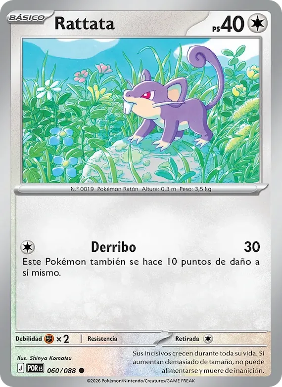 Rattata 60 – Equilibrio Perfecto
