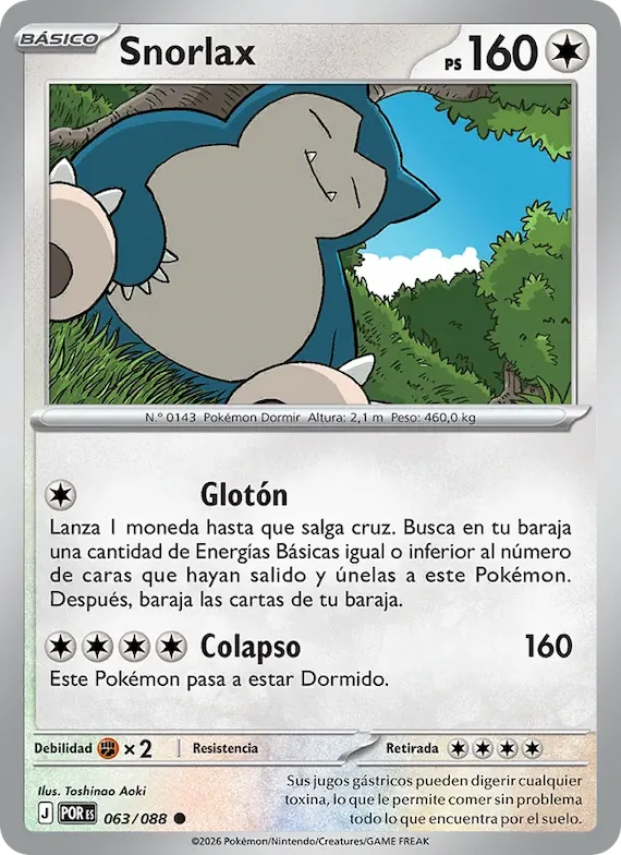 Snorlax 63 – Equilibrio Perfecto