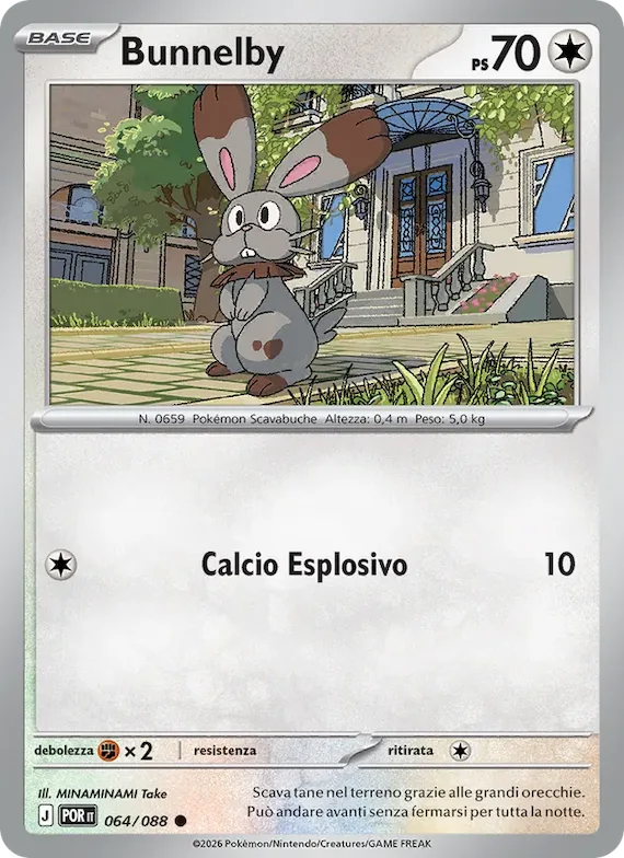 Bunnelby 64 – Equilibrio Perfetto