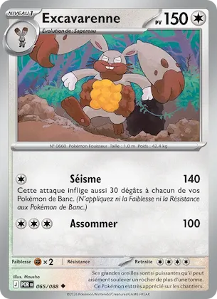 Excavarenne n° 65 – Équilibre Parfait