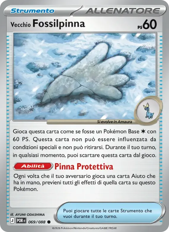 Vecchio Fossilpinna 69 – Equilibrio Perfetto