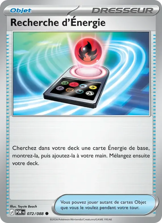 Recherche d'Énergie 72 – Équilibre Parfait