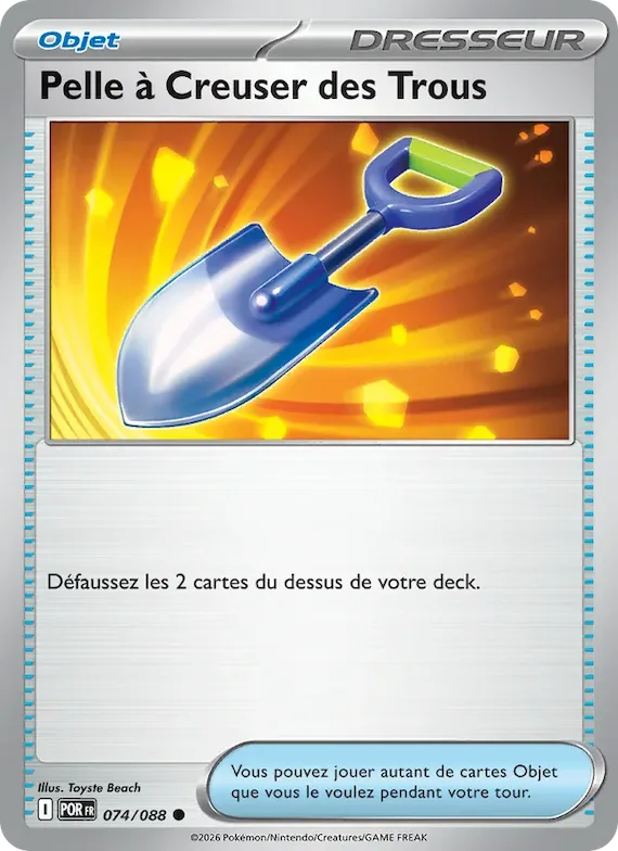 Pelle à Creuser des Trous 74 – Équilibre Parfait