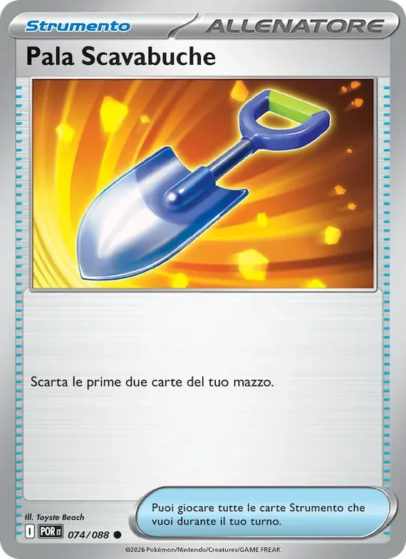 Pala Scavabuche 74 – Equilibrio Perfetto