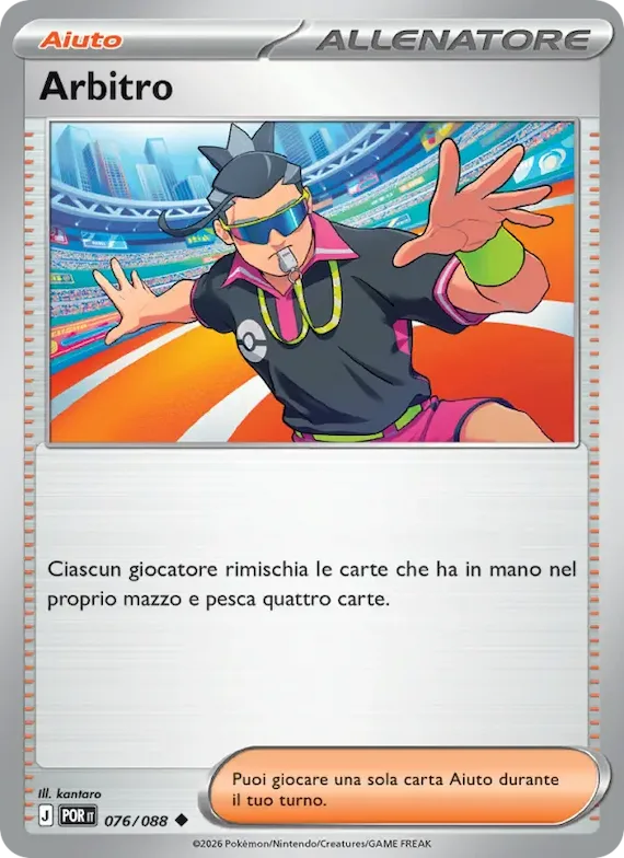 Arbitro 76 – Equilibrio Perfetto