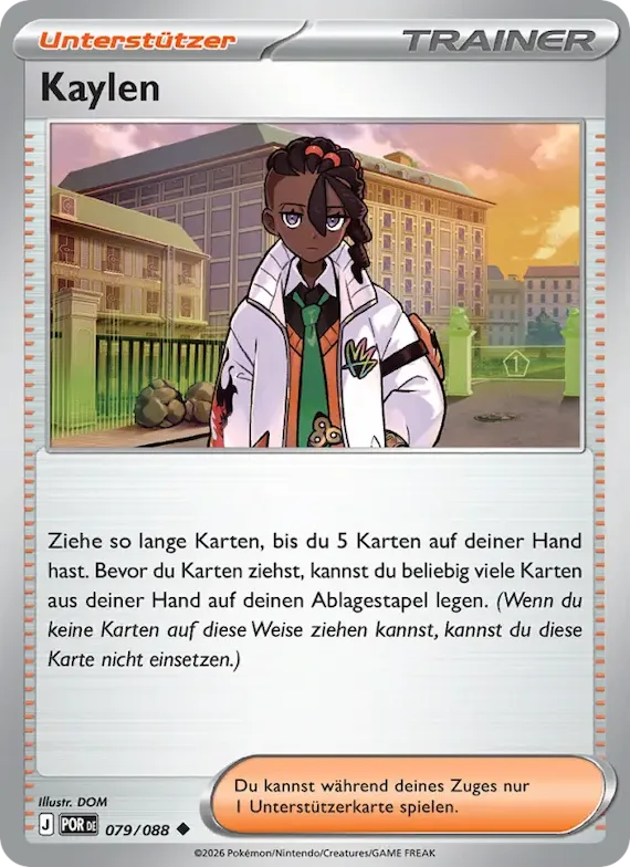 Kaylen 79 – Optimale Ordnung
