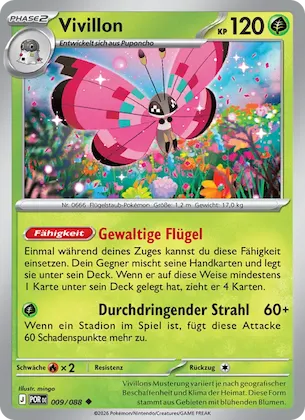 Vivillon Nr. 9 – Optimale Ordnung