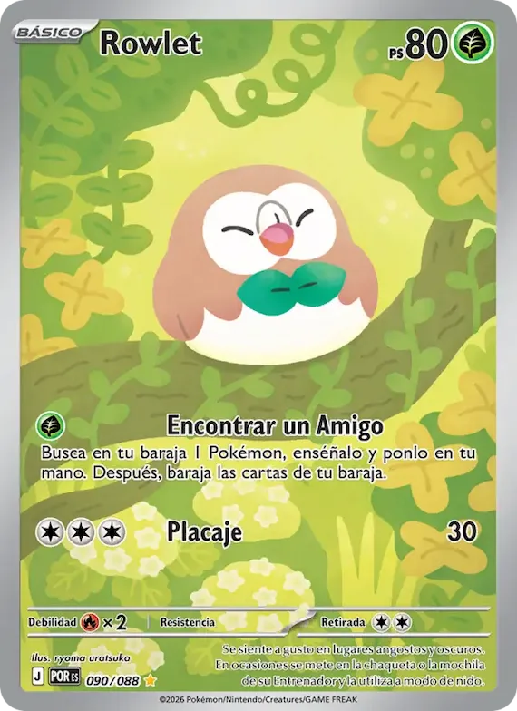 Rowlet 90 – Equilibrio Perfecto