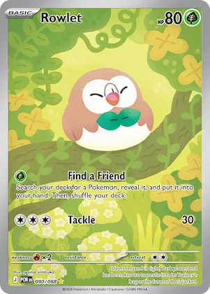 Rowlet #90 – Perfect Order