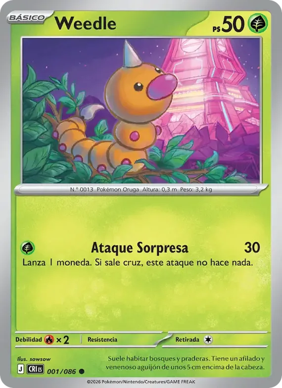 Weedle 1 – Caos Creciente