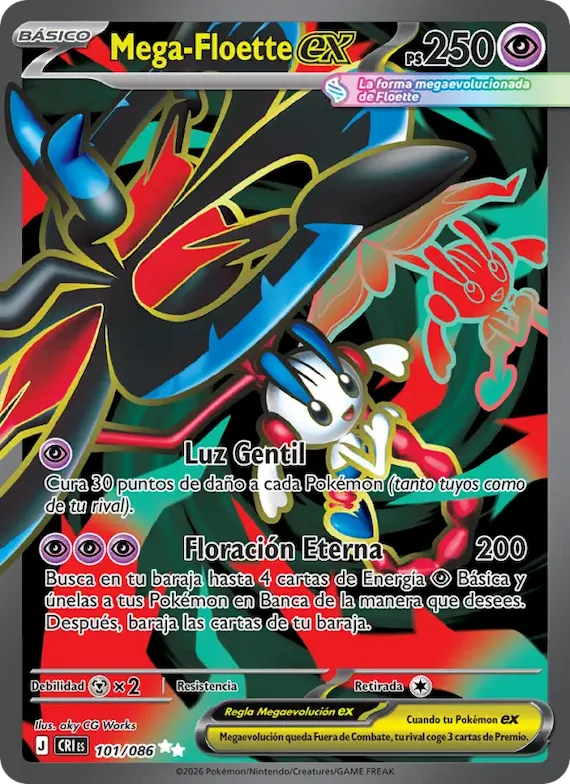 Mega-Floette ex 101 – Caos Creciente
