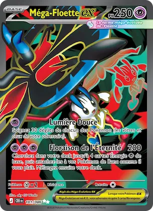 Méga-Floette-ex n° 101 – Chaos Ascendant