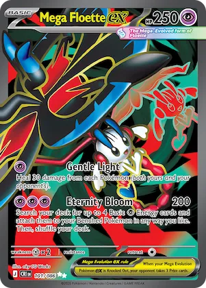 Mega Floette ex #101 – Chaos Rising