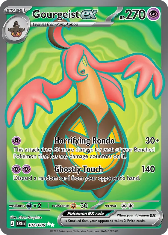 Gourgeist ex #102 – Chaos Rising