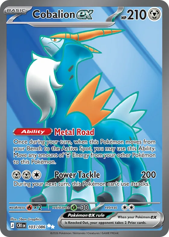 Cobalion ex #103 – Chaos Rising