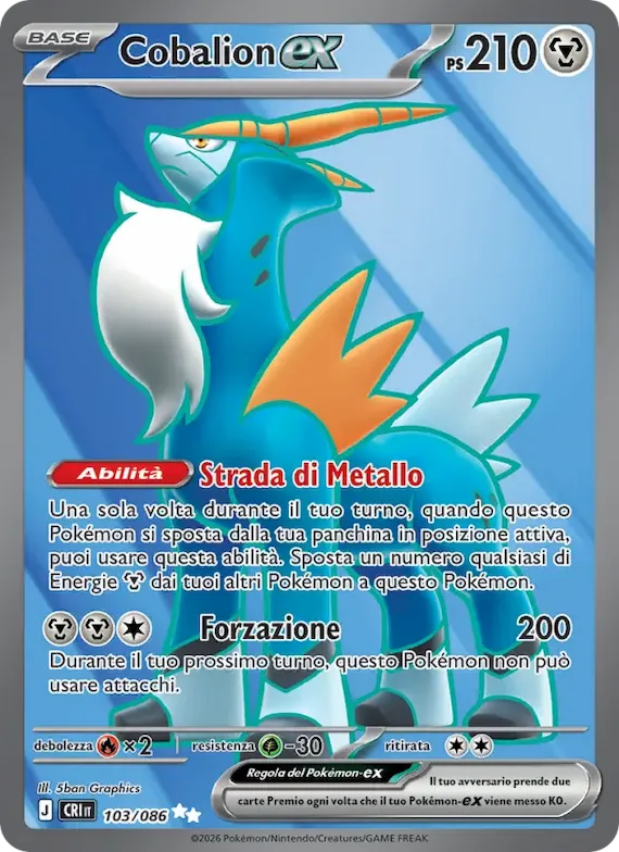 Cobalion-ex 103 – Caos Nascente