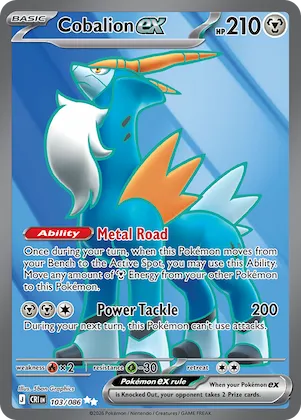 Cobalion ex #103 – Chaos Rising