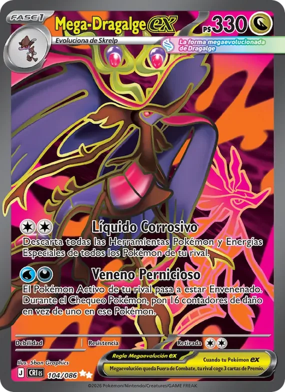 Mega-Dragalge ex 104 – Caos Creciente