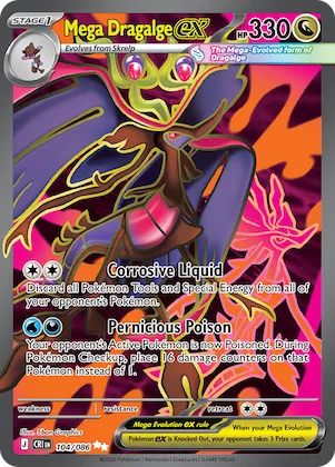 Mega Dragalge ex #104 – Chaos Rising