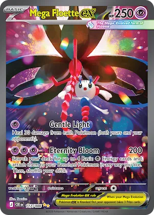 Mega Floette ex #117 – Chaos Rising