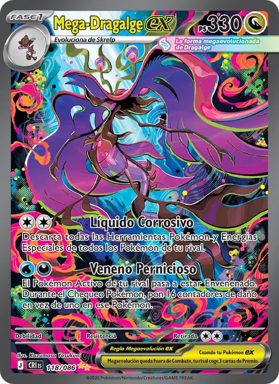 Mega-Dragalge ex 118 – Caos Creciente
