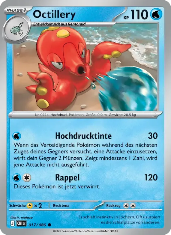 Octillery 17 – Wachsendes Chaos