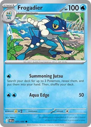 Frogadier #21 – Chaos Rising