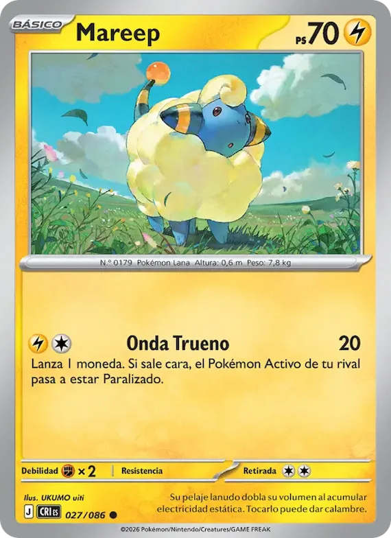 Mareep 27 – Caos Creciente