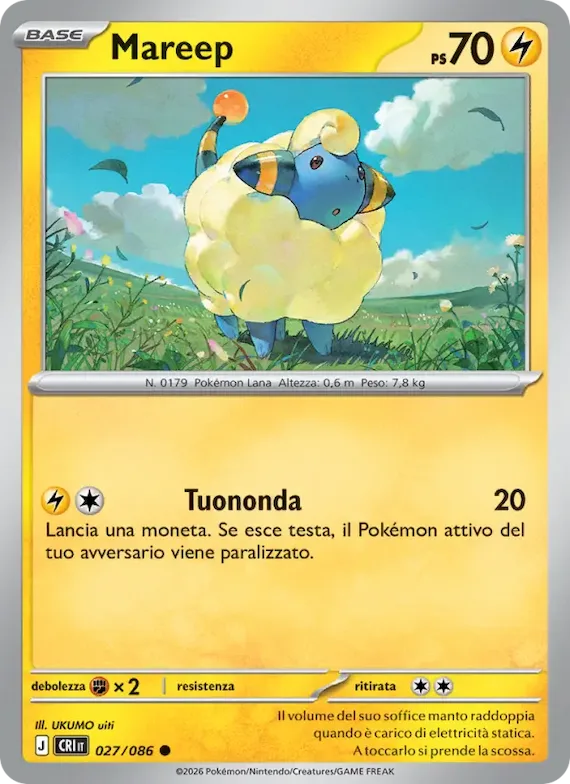 Mareep 27 – Caos Nascente