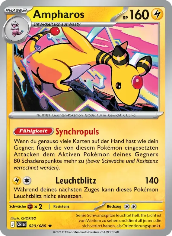 Ampharos 29 – Wachsendes Chaos