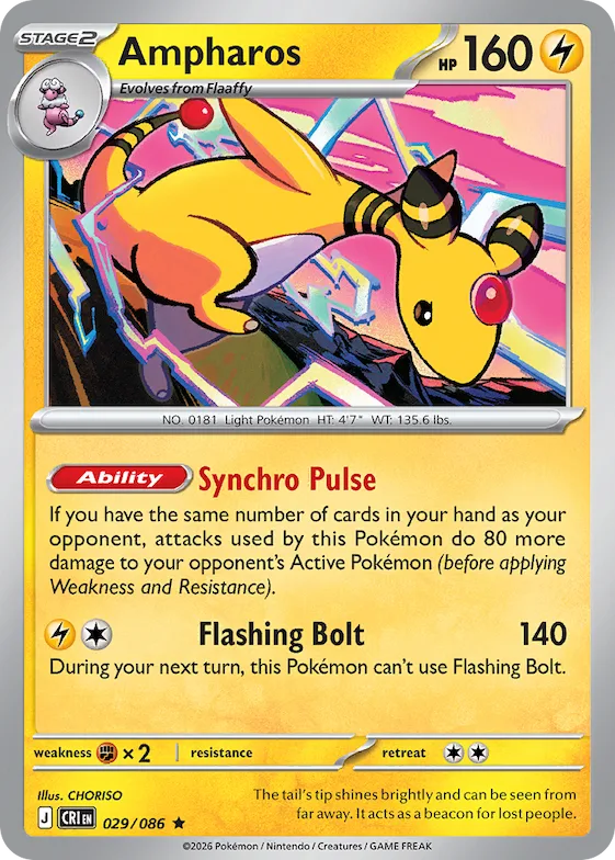 Ampharos #29 – Chaos Rising