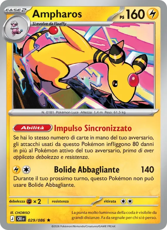 Ampharos 29 – Caos Nascente
