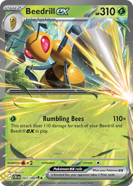 Beedrill ex #3 – Chaos Rising