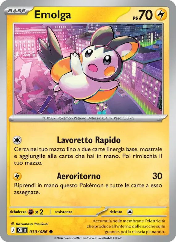 Emolga 30 – Caos Nascente