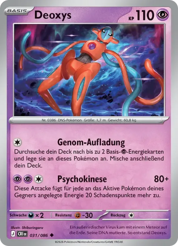Deoxys 31 – Wachsendes Chaos