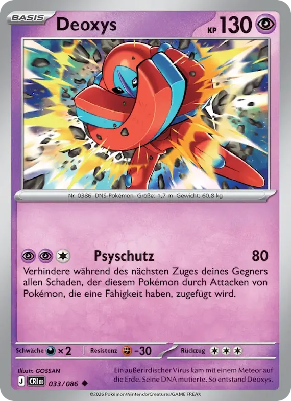 Deoxys 33 – Wachsendes Chaos