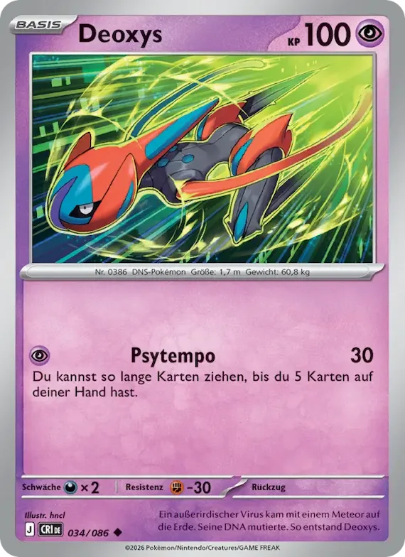 Deoxys 34 – Wachsendes Chaos