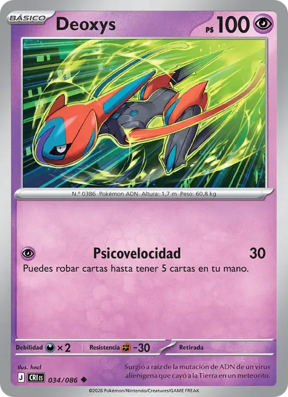 Deoxys 34 – Caos Creciente
