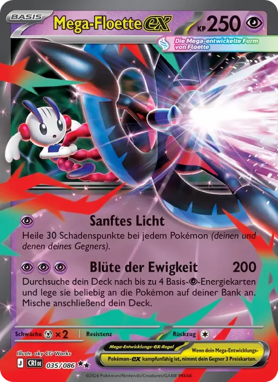 Mega-Floette-ex 35 – Wachsendes Chaos