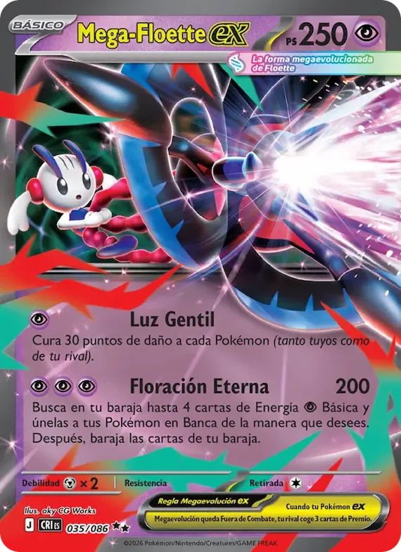 Mega-Floette ex 35 – Caos Creciente