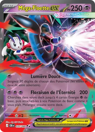 Méga-Floette-ex n° 35 – Chaos Ascendant