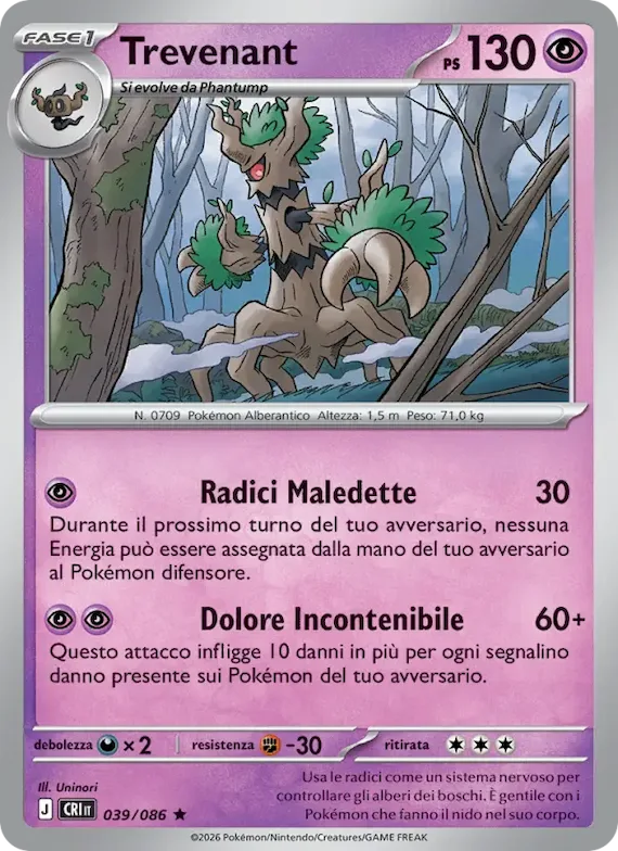 Trevenant 39 – Caos Nascente