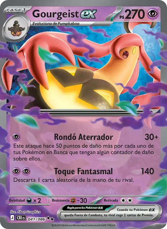 Gourgeist ex 41 – Caos Creciente