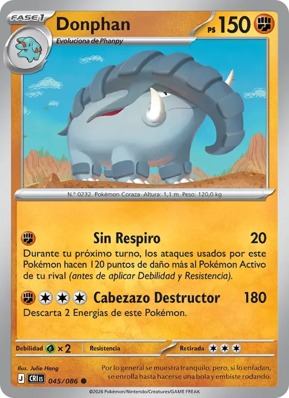 Donphan 45 – Caos Creciente