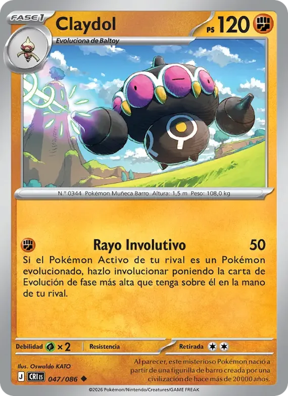 Claydol 47 – Caos Creciente