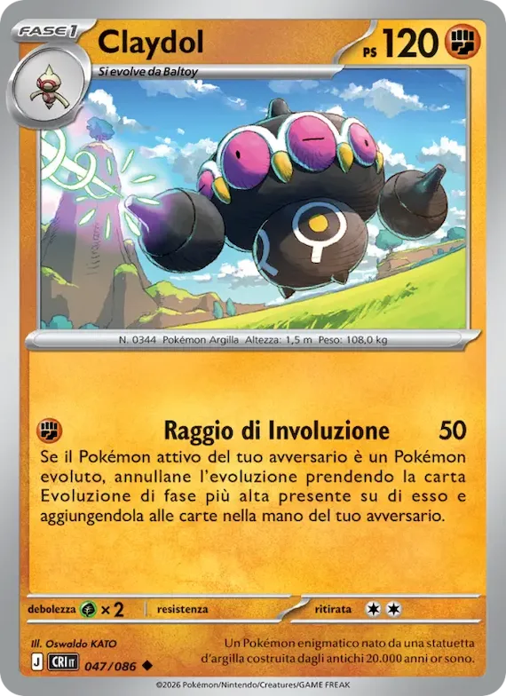 Claydol 47 – Caos Nascente