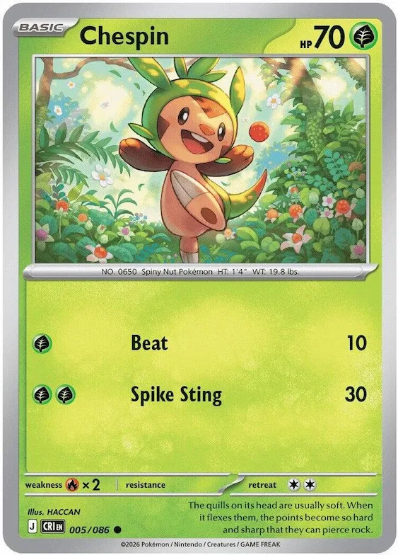 Chespin 5 – Caos Ascendente